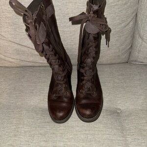 Timberland Brown Leather Women's Boots